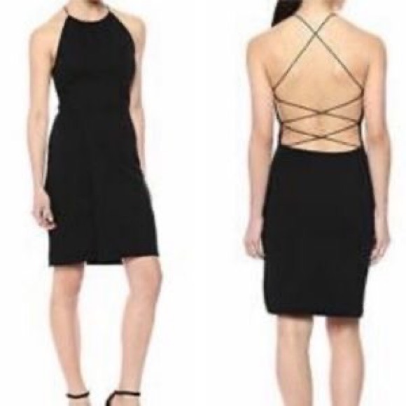 French Connection Dresses & Skirts - French Connection Silene Strappy Back Bodycon Dress